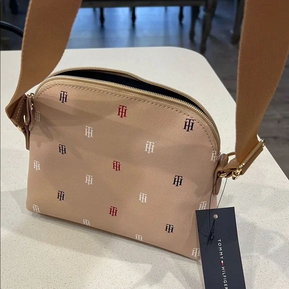 Tommy Hilfiger Tan Crossbody Bag - Picture 9 of 9